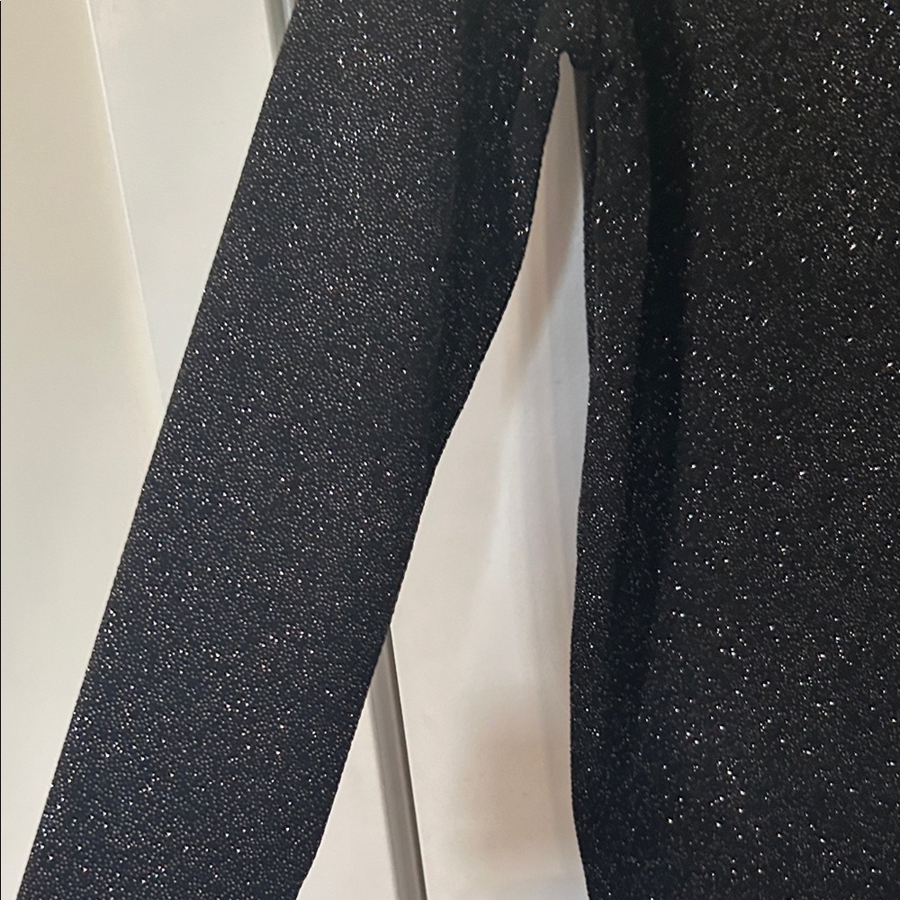 Elegant Black Sparkle Dress - Picture 8 of 9